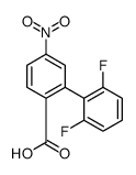 2-(2,6-difluorophenyl)-4-nitrobenzoic acid Structure