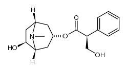 (-)-Anisodamine结构式