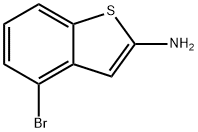 2-氨基-4-溴-苯并[B]噻吩结构式