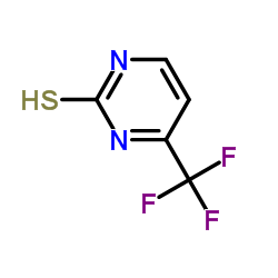4-(三氟甲基)-2-巯基嘧啶结构式