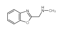 (1,3-苯并恶唑-2-基甲基)甲胺结构式