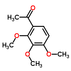 2',3',4'-三甲氧基苯乙酮结构式