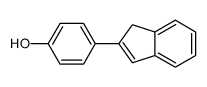 4-(1H-inden-2-yl)phenol Structure