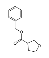 Benzyl tetrahydrofuran-3-carboxylate结构式