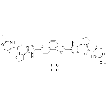 HCV-IN-7 hydrochloride结构式