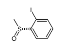 (R)-2-iodophenylmethyl sulfoxide Structure