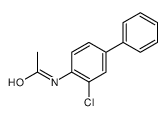 N-(2-chloro-4-phenylphenyl)acetamide Structure