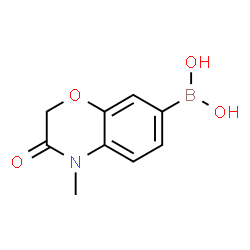 3-氧代-4-甲基-3,4-二氢-2H-苯并[B][1,4]噁嗪-7-硼酸结构式