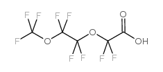 nonafluoro-3,6-dioxaheptanoic acid Structure