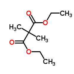 Diethyl dimethylmalonate structure