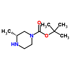 (R)-1-Boc-3-甲基哌嗪结构式