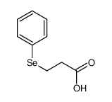 3-phenylselanylpropanoic acid结构式