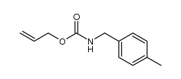 N-(Allyloxycarbonyl)-p-methylbenzylamine结构式