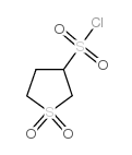 四氢噻吩-3-磺酰氯1,1-二氧化物结构式