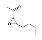 1-(3-Butyloxiranyl)ethanone结构式