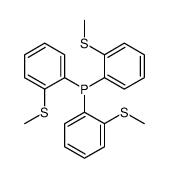 tris(2-methylsulfanylphenyl)phosphane Structure