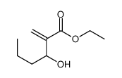 ethyl 3-hydroxy-2-methylidenehexanoate Structure