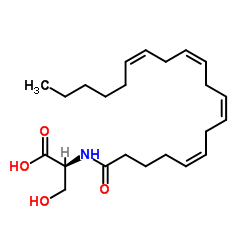 N-Arachidonoyl-L-Serine (ARA-S) Structure