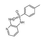 N-(2-aminopyridin-3-yl)-4-methylbenzenesulfonamide结构式