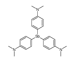 tris(4-N,N-dimethylaminophenyl)antimony结构式