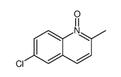 6-chloro-2-methyl-1-oxidoquinolin-1-ium Structure
