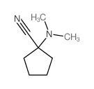 1-(二甲基氨基)环戊烷甲腈结构式