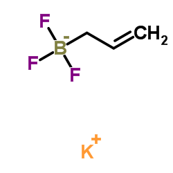 Potassium allyl(trifluoro)borate(1-) structure