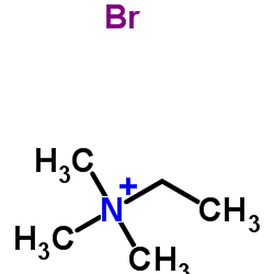 N,N,N-Trimethylethanaminium bromide Structure