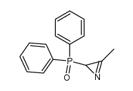 3-methyl-2H-azirin-2-yl diphenylphosphine oxide结构式