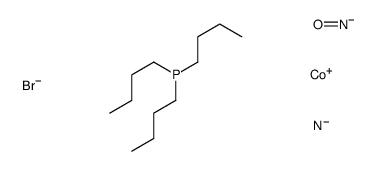 bromo-(tributyl-λ5-phosphanylidene)cobalt,nitroxyl anion Structure