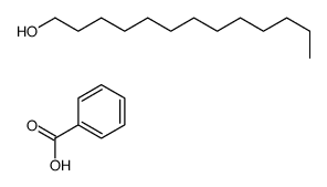 十三烷基苯甲酸酯结构式