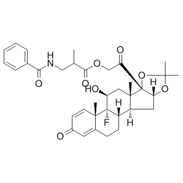 Triamcinolone Benetonide structure