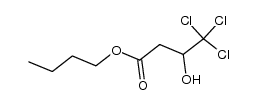 Butyl-4,4,4-trichlor-3-hydroxybutyrat结构式