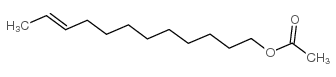 反-10-十二烯醇乙酸酯结构式