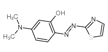 5-二甲基氨基-2-(2-噻唑基)苯酚结构式