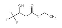 4,4,4-三氟-3-羟基丁酸乙酯结构式