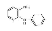3-氨基-2-苯基氨基吡啶结构式