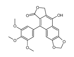 Tetradehydropodophyllotoxin Structure