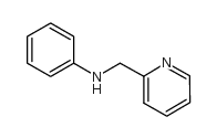 2-苯胺甲基吡啶结构式