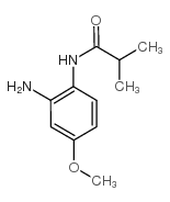 N-(2-amino-4-methoxyphenyl)-2-methylpropanamide结构式
