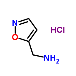 C-Isoxazol-5-yl-methylamine hydrochloride Structure