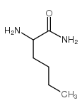 dl-norleucine amide hydrochloride结构式