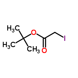 2-Methyl-2-propanyl iodoacetate structure
