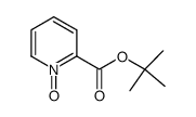 2-Pyridinecarboxylicacid,1,1-dimethylethylester,1-oxide(9CI) Structure