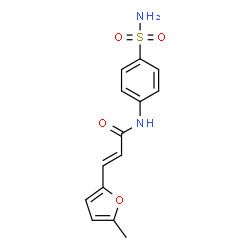 (2E)-3-(5-methylfuran-2-yl)-N-(4-sulfamoylphenyl)prop-2-enamide Structure