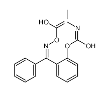 [2-[(Z)-N-(methylcarbamoyloxy)-C-phenylcarbonimidoyl]phenyl] N-methylcarbamate结构式