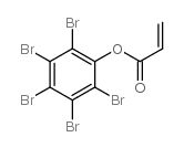 Pentabromophenyl acrylate Structure