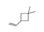 3-ethenyl-1,1-dimethylcyclobutane结构式