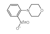 4-(2-nitrophenyl)morpholine Structure