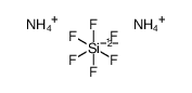 diazanium hexafluorosilicon Structure